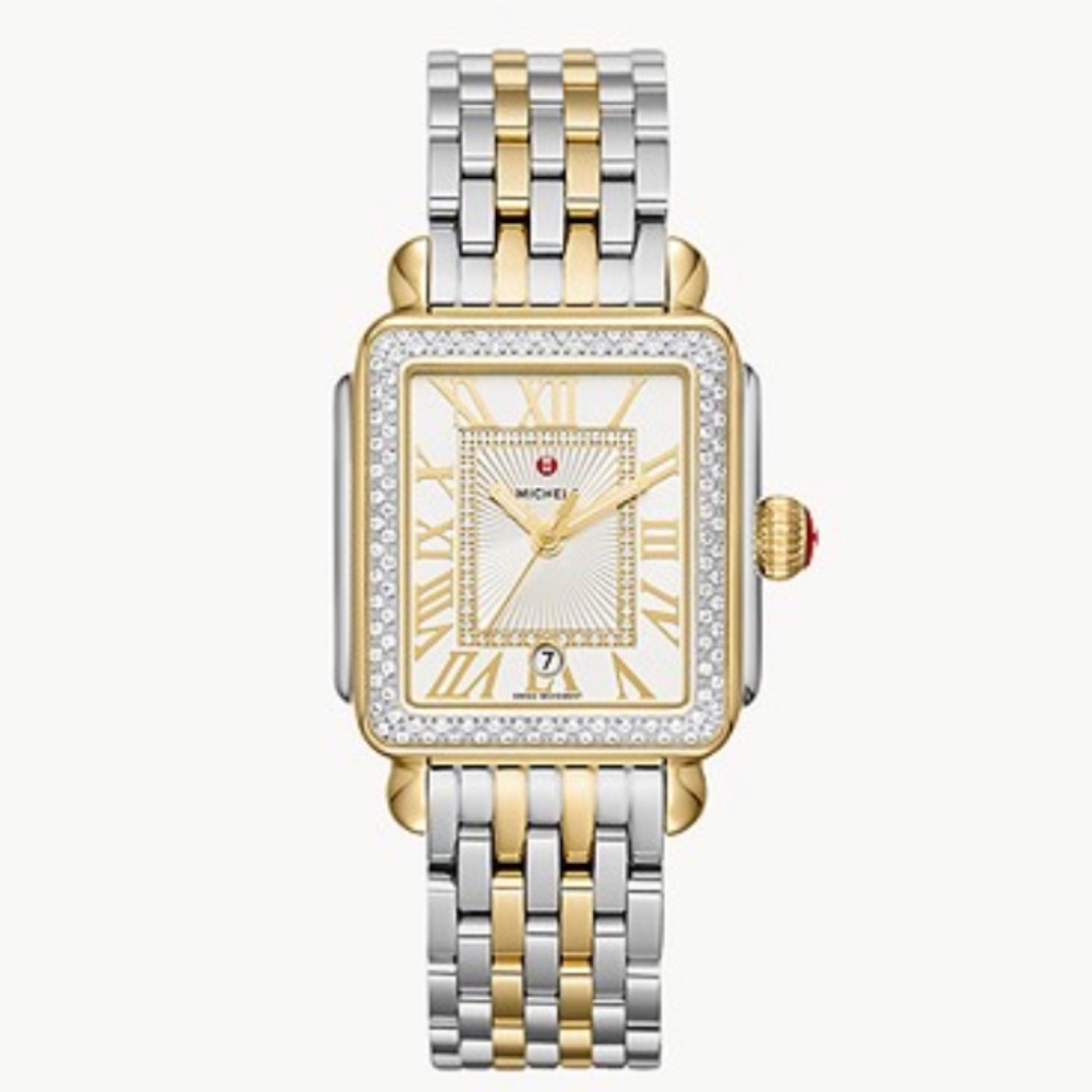 Michele Madison two tone watch mww06t000144